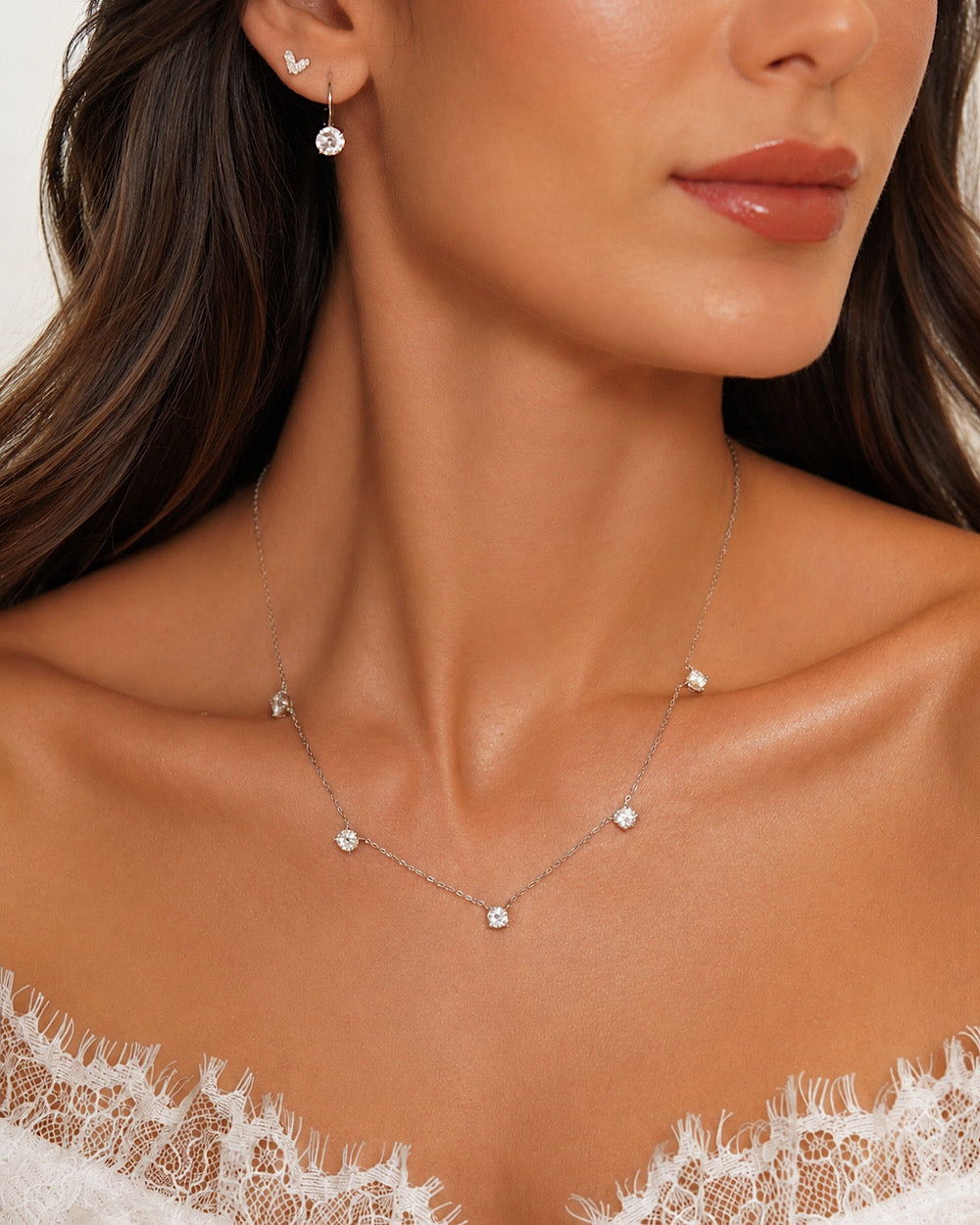 Colar Bright Lights Moissanite