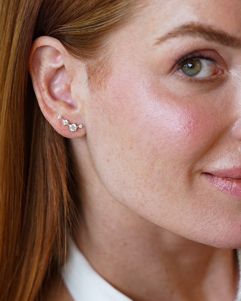 Ear Cuff Constelation Moissanites
