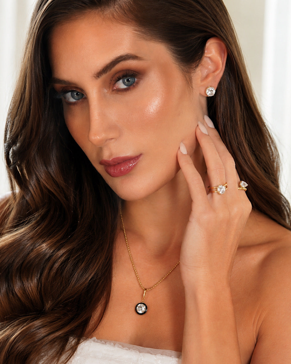 Colar Skyllar Moissanite 4ct